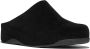 FitFlop Shuv Suede Clogs ZWART - Thumbnail 2