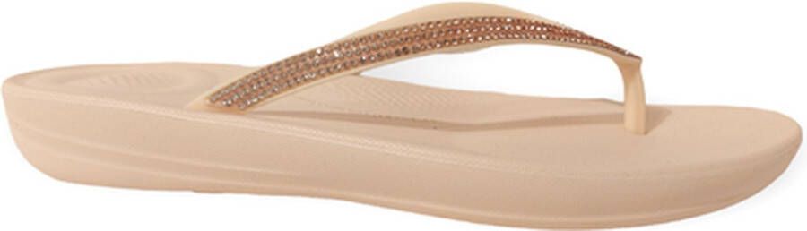 FitFlop Slipper Iqushion Sparkle Rose Foam