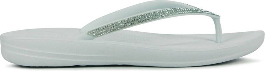 FITFLOP Teenslippers Dames Iqushion Sparkle Maat: 36 Materiaal: Rubber Kleur: Blauw - Foto 2
