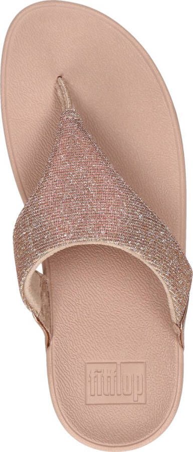 FitFlop Dames schoenen Lulu Shimmerlux Toe-Post Sandals Roze