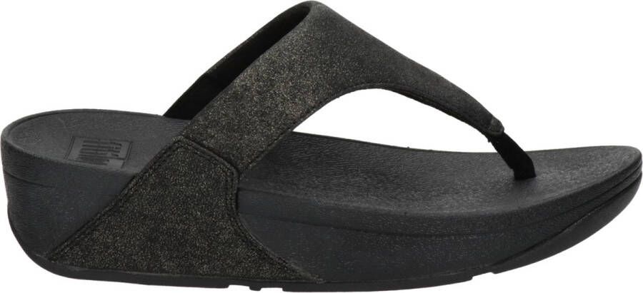 Fit Flop lulu toe post sparkle EU9 090 all black Zwart - Foto 3