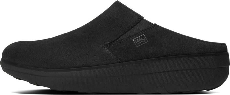 FitFlop ™ Loaff™ Suede Clog Pantoffels Sloffen Black - Foto 1