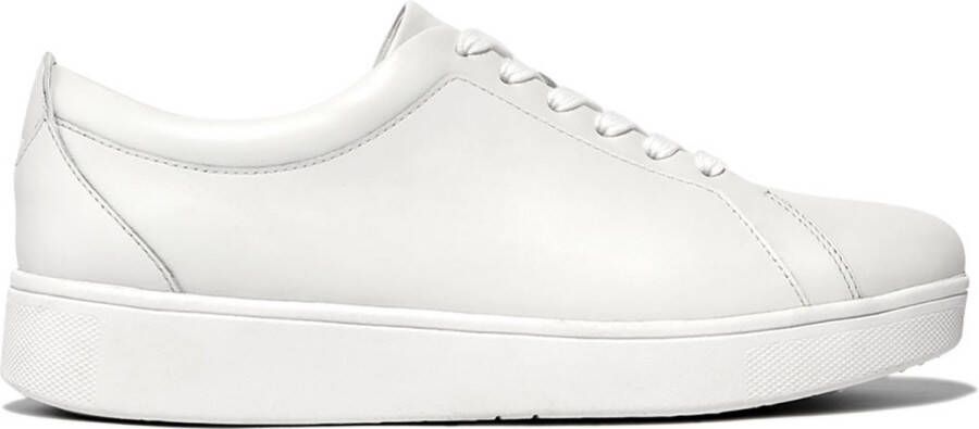 FitFlop ™ Sneakers Dames Lage sneakers Damesschoenen Leer Rally Tennis Wit - Foto 17