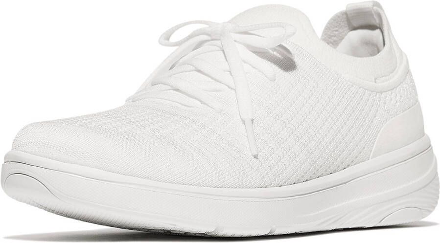Fitflop Slip-on sneakers SUPER-Q slip-on sneaker instapschoen met sleehak