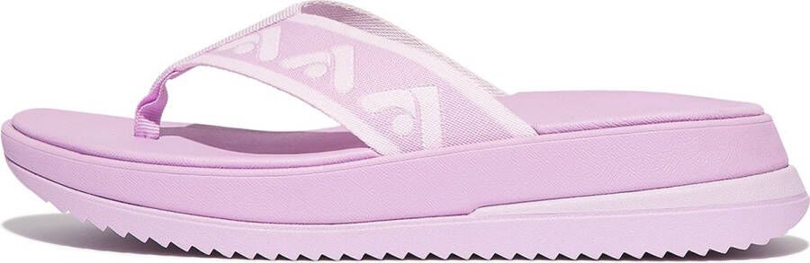 Fitflop Teenslippers SURFF WEBBING TOE sleehak zomerschoen slippers met microwobbleboard