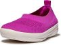 FitFlop Uberknit Slip-On Ballerina PAARS - Thumbnail 1