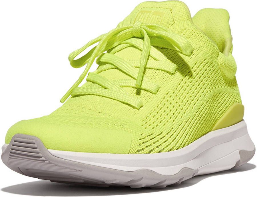 FitFlop Vitamin Ffx Knit Sports Sneakers GEEL