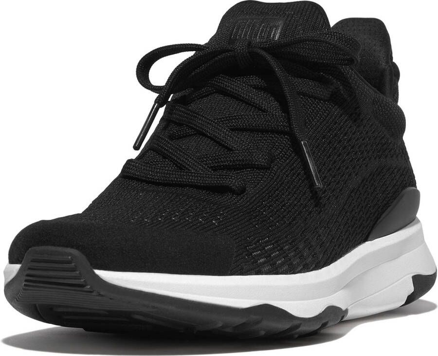 FitFlop Vitamin FFX Knit Sports Sneakers ZWART