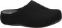 FitFlop ™ Vrouwen Harde zool Pantoffels dichte Sloffen Shuz Vilt Zwart - Thumbnail 1