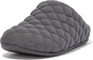 FitFlop Vrouwen Harde zool Pantoffels dichte Sloffen Chrissie Paded Grijs