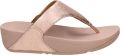 FitFlop Vrouwen Leren Slippers Damesschoenen Teenslipper Lulu toe leather Rose Goud - Roze