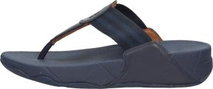 FitFlop ™ Vrouwen Rubber Slippers Teenslipper Walkstar Toe Post Blauw
