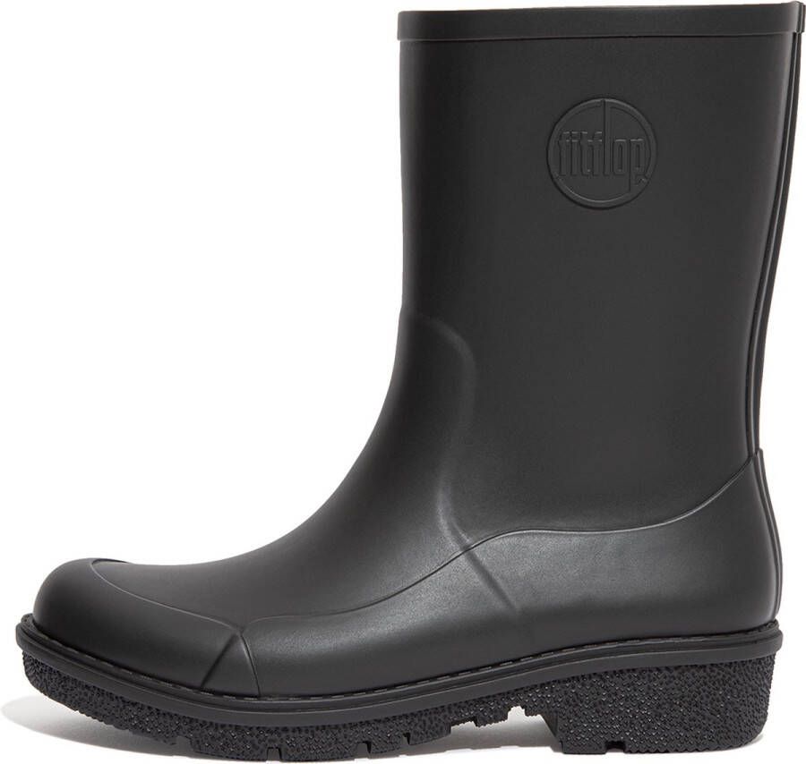 FitFlop Wonderwelly Lage Waterdichte Laarzen ZWART