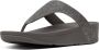 FitFlop Zilveren Teenslippers Lottie Glitzy Toe-Post - Thumbnail 1