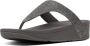 FitFlop Zilveren Teenslippers Lottie Glitzy Toe-Post - Thumbnail 3
