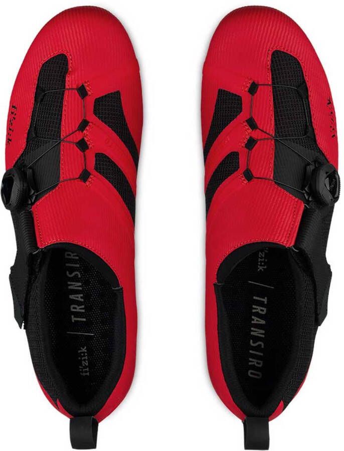 Fizik Transiro R3 Infinito Racefiets Schoenen Rood Zwart Man - Foto 3