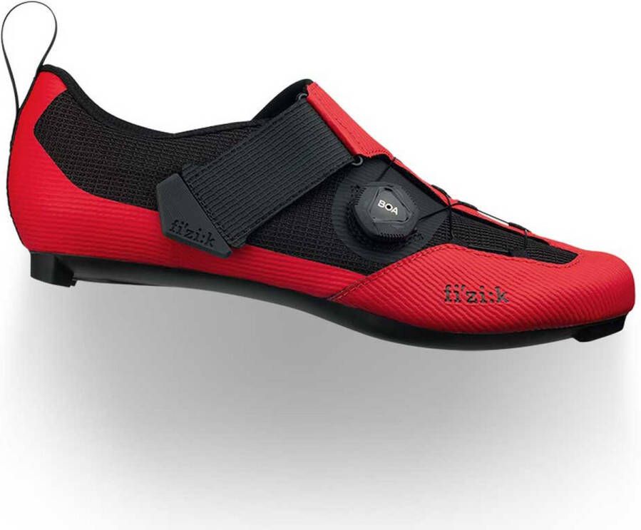 Fizik Transiro R3 Infinito Racefiets Schoenen Rood Zwart Man