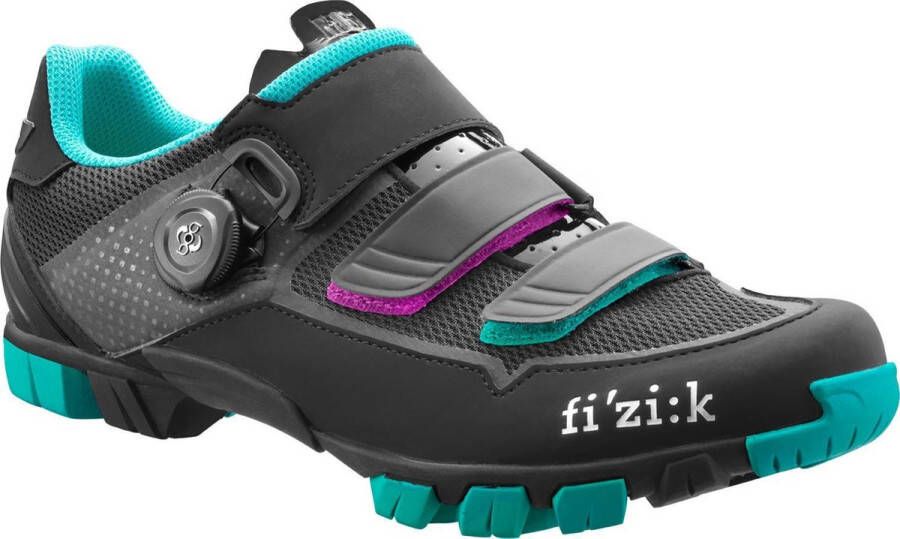 Fizik M6B MTB Schoenen Dames black anthracite green