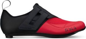 Fizik Transiro Powerstrap R4 Triathlon Schoenen zwart rood Schoen