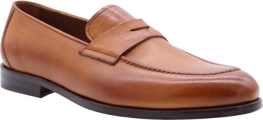Flecs Stijlvolle Tequila Loafers voor Mannen Brown Heren