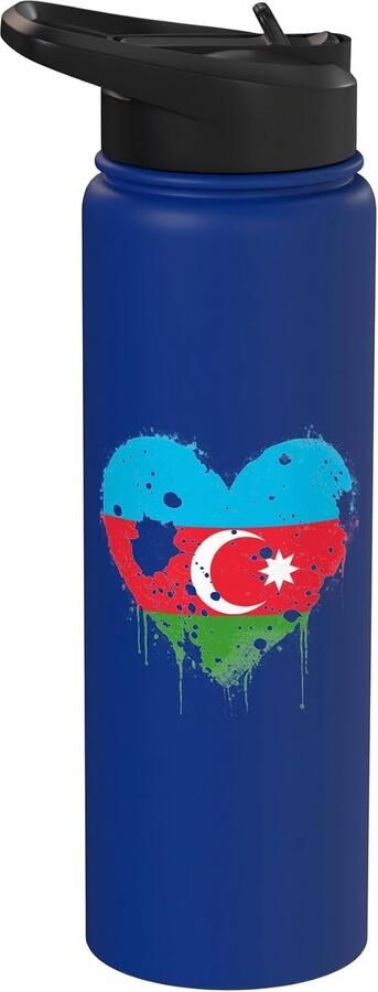 Fles met hart en Azerbeidzjaanse wortels