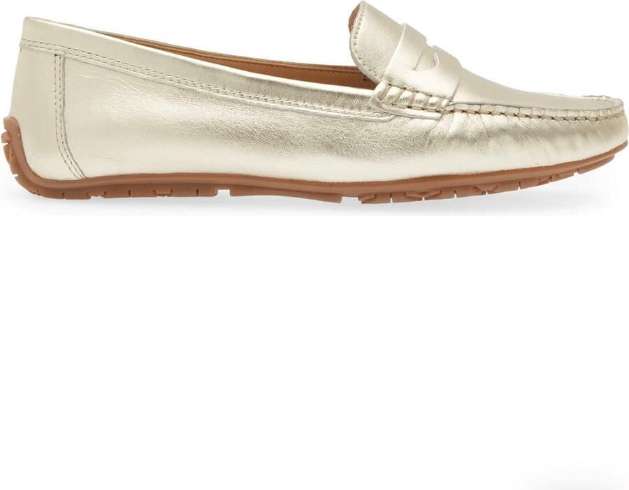 Flexx The PENNY LOAFER mocassin laminato dust platino GOUD