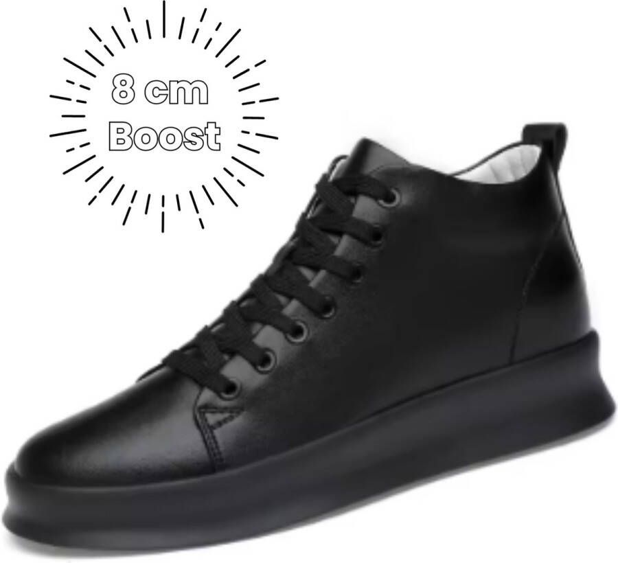 Flipflop Club HeightBeast Verhogende Casual Schoenen onopvallend langer Liftschoenen Langer worden Hoge sneakers Verhoogde zolen Zwart