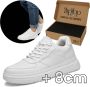 Flipflop Club Verhogende Sneakers + langer 43 Liftschoenen Langer worden Hoge casual schoenen Verhoogde zolen - Thumbnail 1