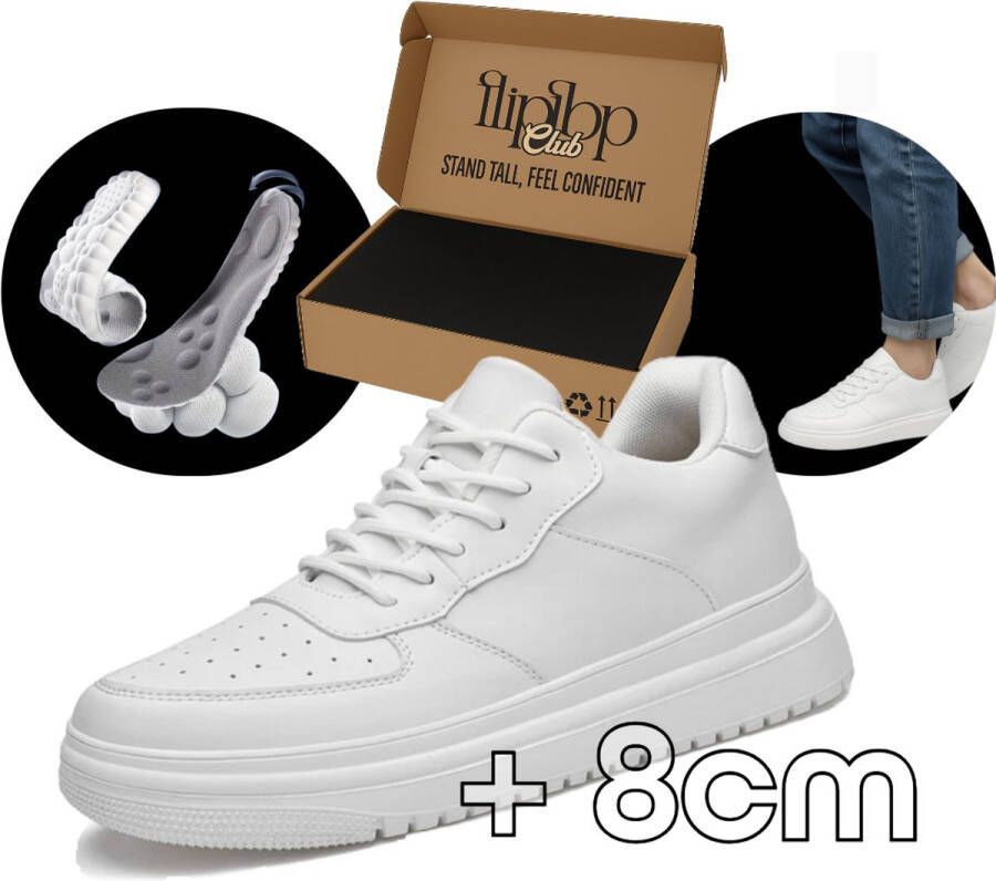 Flipflop Club Verhogende Sneakers + langer 40 Liftschoenen Langer worden Hoge casual schoenen Verhoogde zolen