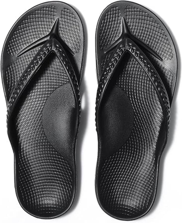 FLITI Dames Boogsupport Flip-Flops Orthopedische Teenslippers voor Plantaire Fasciitis Comfortabele Zomer Strand Badpantoffels 1 paar