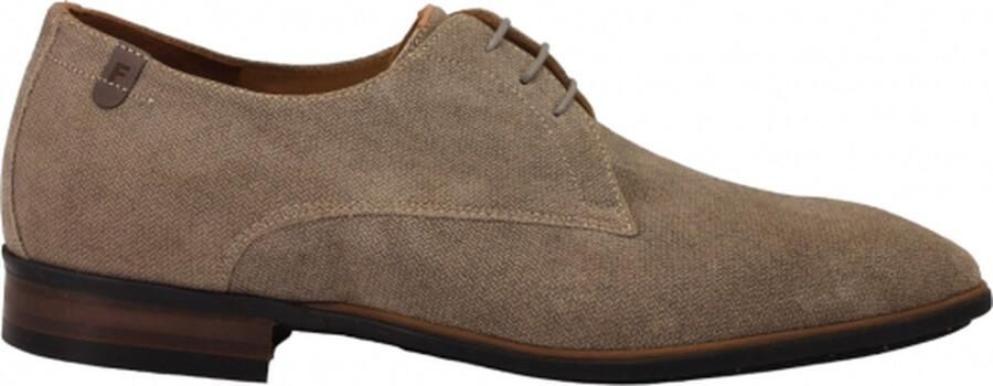FLORIS VAN BOMMEL Nette Schoenen Heren Sfm-30295 Nubuck Beige