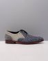 Floris van Bommel De Stapper 17.66 veterschoenen heren blauw 40 05 blue leer 41(7+ ) - Thumbnail 3