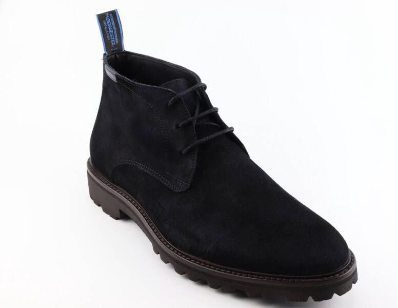 Floris van Bommel STURDI 01.14 Volwassenen Heren sneakersHeren veterschoenVrije tijd half-hoog Zwart - Foto 9