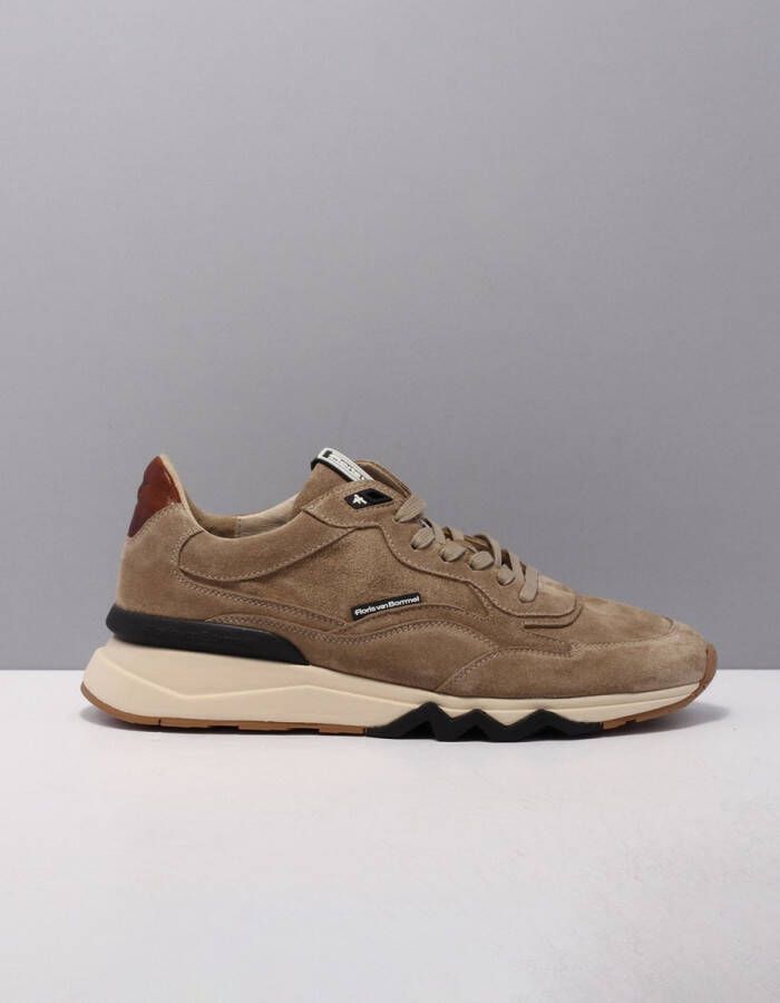 Floris van Bommel DE~ZAGER~02.02~~~~~~~~~~~~~~~~ Lage sneakersVrije tijdsschoenenHeren sneakers Taupe - Foto 3