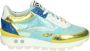 Floris van Bommel BLOKKI 02.06 Volwassenen Lage sneakersDames sneakers Blauw - Thumbnail 2