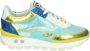 Floris van Bommel BLOKKI 02.06 Volwassenen Lage sneakersDames sneakers Blauw - Thumbnail 6