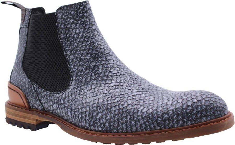 FLORIS VAN BOMMEL Lage Sneakers Heren Sfm-10248 De Gripper Maat: 38 Materiaal: Suède Kleur: Grijs - Foto 4