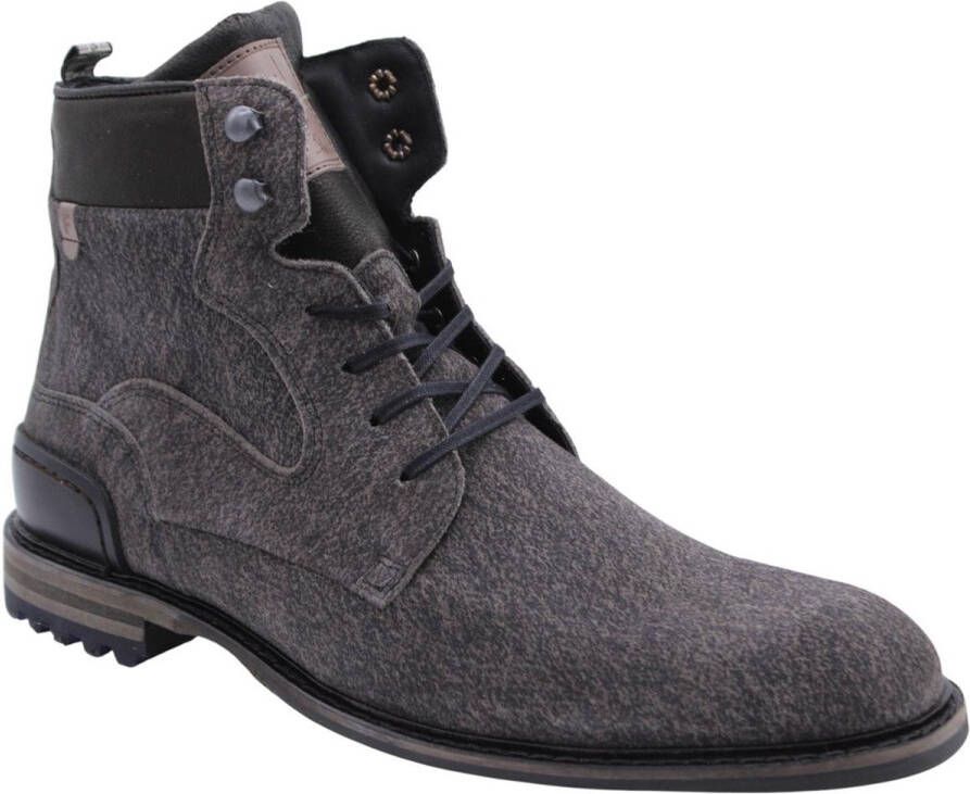 FLORIS VAN BOMMEL Lage Sneakers Heren Sfm-10248 De Gripper 42⅔ Suède Grijs - Foto 8