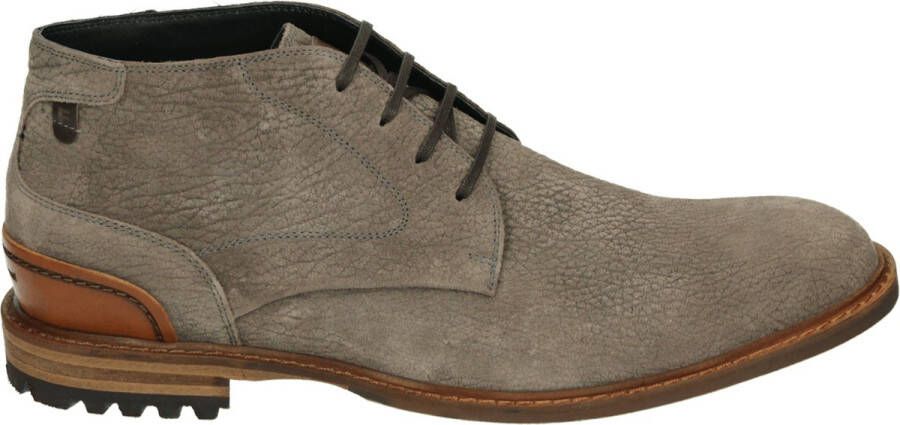 Floris van Bommel CFEPI~11.25~~~~~~~~~~~~~~~~~~~ Vrije tijd half-hoogHeren veterschoenHeren sneakers Taupe - Foto 4