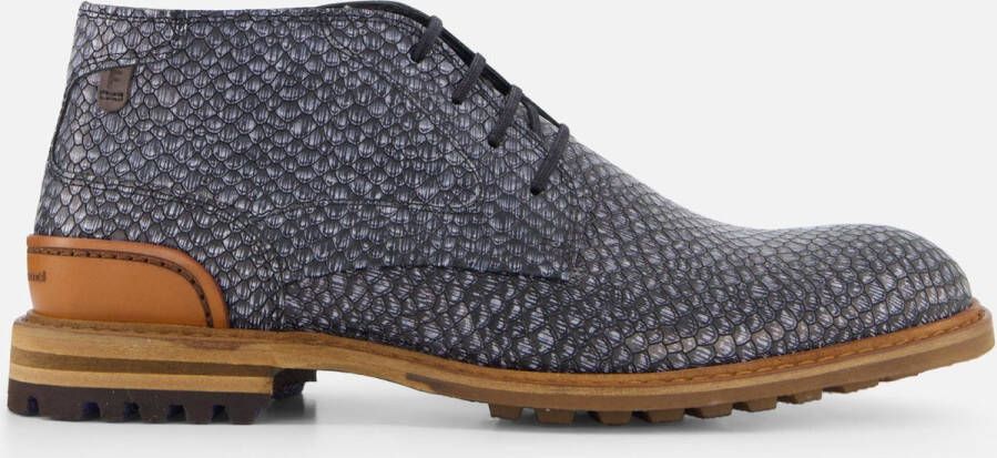 Floris van Bommel CREPI 11.03 Volwassenen Heren sneakersVrije tijd half-hoog Grijs - Foto 5