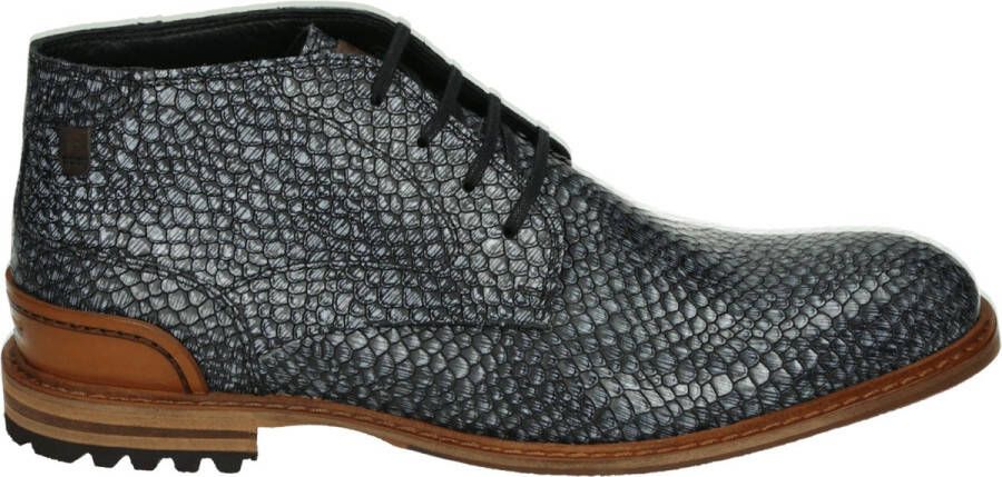 Floris van Bommel CREPI 11.03 Volwassenen Heren sneakersVrije tijd half-hoog Grijs - Foto 3