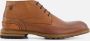 Floris van Bommel CREPI~11.14~~~~~~~~~~~~~~~~~~~ Vrije tijd half-hoogHeren veterschoenHeren sneakers Cognac - Thumbnail 3