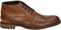 Floris van Bommel CREPI~11.14~~~~~~~~~~~~~~~~~~~ Vrije tijd half-hoog Heren veterschoen Heren sneakers Cognac - Bruin