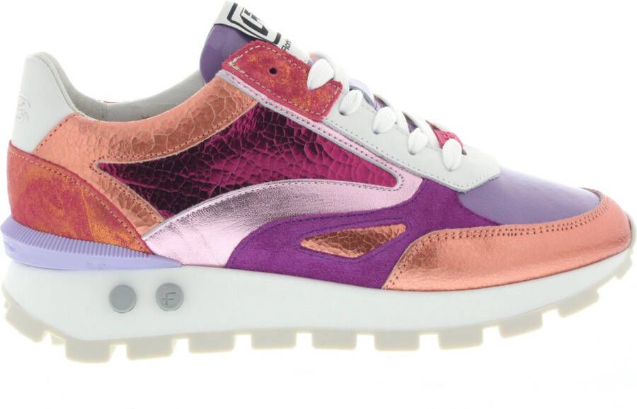 Floris van Bommel BLOKKI 02.05 Volwassenen Lage sneakersDames sneakers Roze