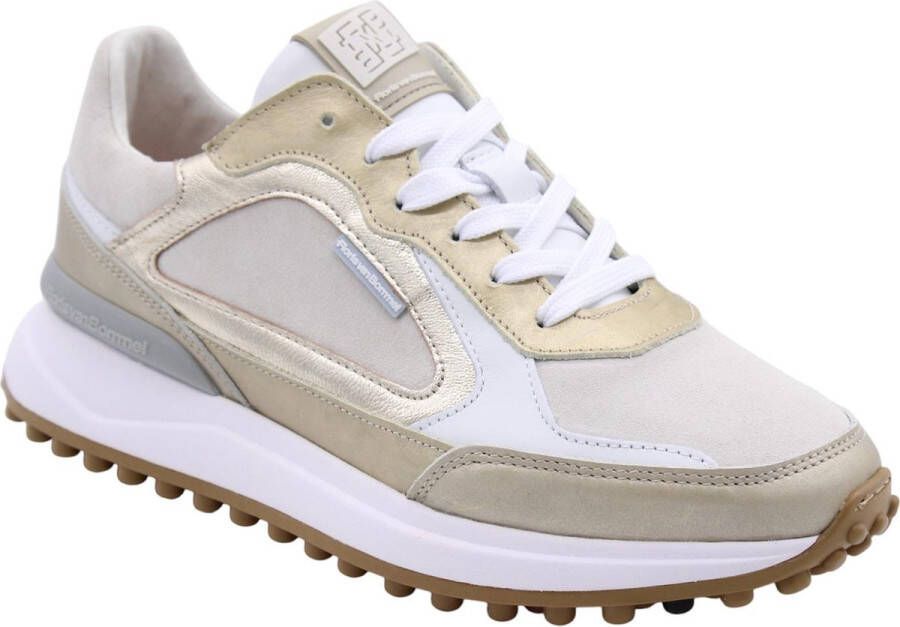 Floris van Bommel Dames Sneakers Noppi 35.43 Gold Goud