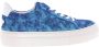 Floris van Bommel Dames Sneakers Vinni 05.46 Blue Combi Blauw - Thumbnail 1