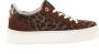 Floris van Bommel SFW-10106-23-01~~~~~~~~~~~~~~~ Lage sneakersDames sneakers Bruin - Thumbnail 3