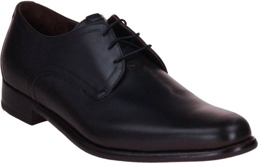 Floris van bommel De Draver 03.08 Black H-Wijdte Veterschoenen