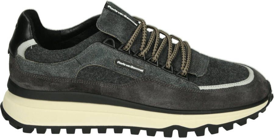 FLORIS VAN BOMMEL Lage Sneakers Heren Sfm-10248 De Gripper Maat: 38 Materiaal: Suède Kleur: Grijs - Foto 8