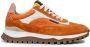 Floris van Bommel Sfw-10111 Lage sneakers Leren Sneaker Dames Oranje - Thumbnail 8